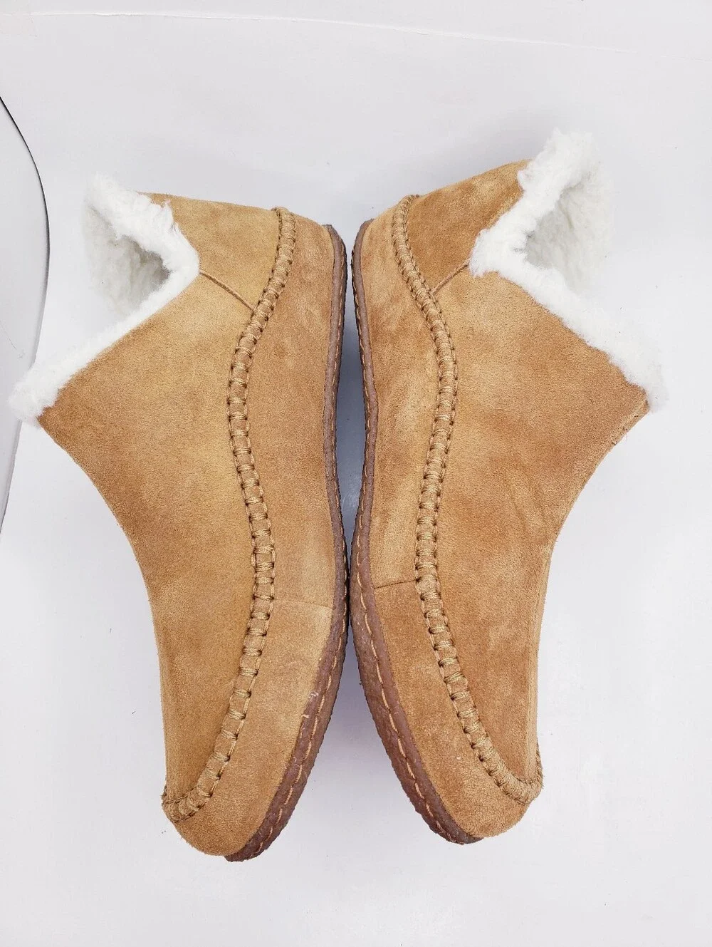 Sorel Manawan II Brown Suede Leather Slippers Slip On Loafers Men's Size 10